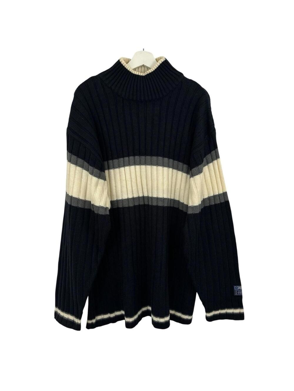 Vintage South Pole Men’s Black White  Sweater Size XXL